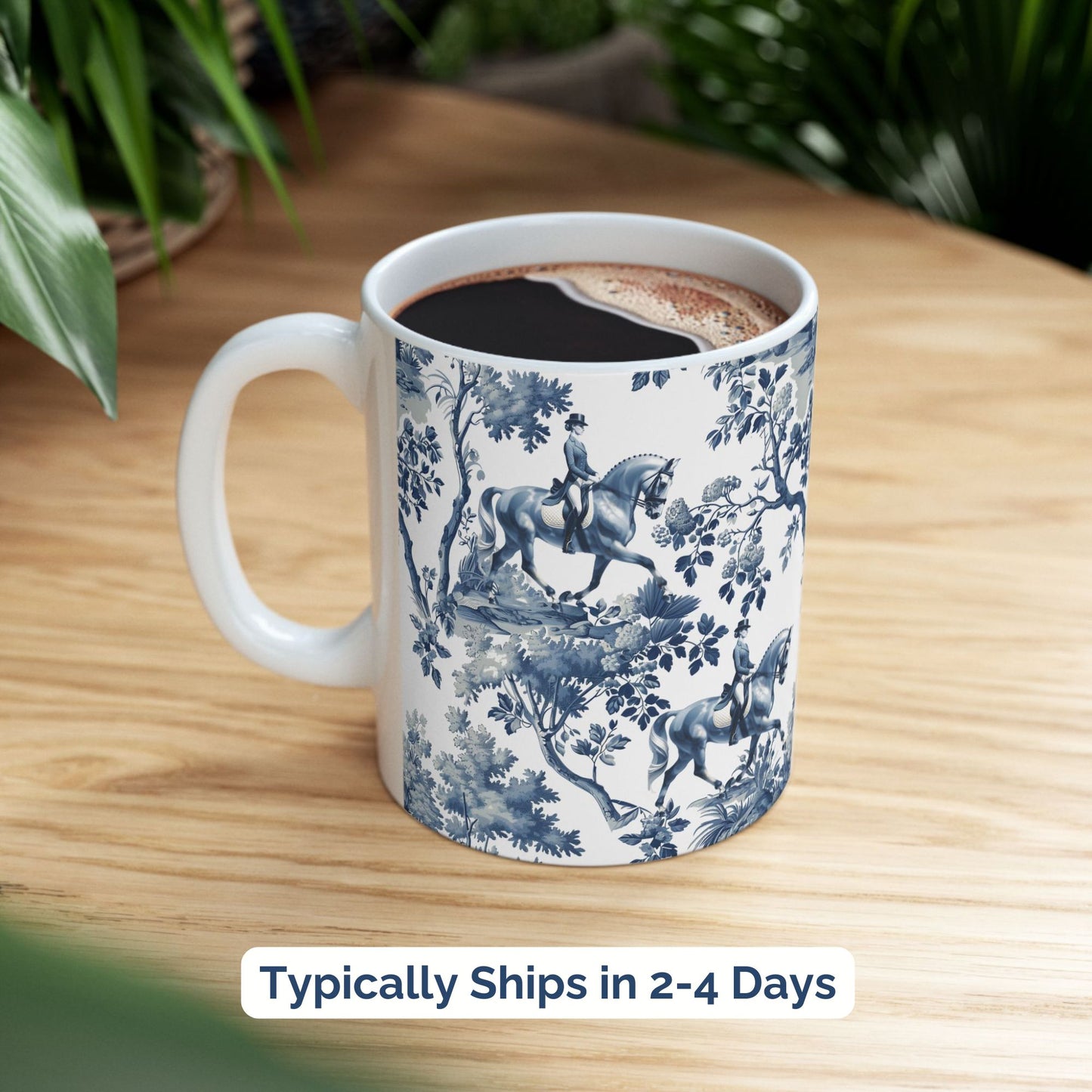 Horse Mug - Toile