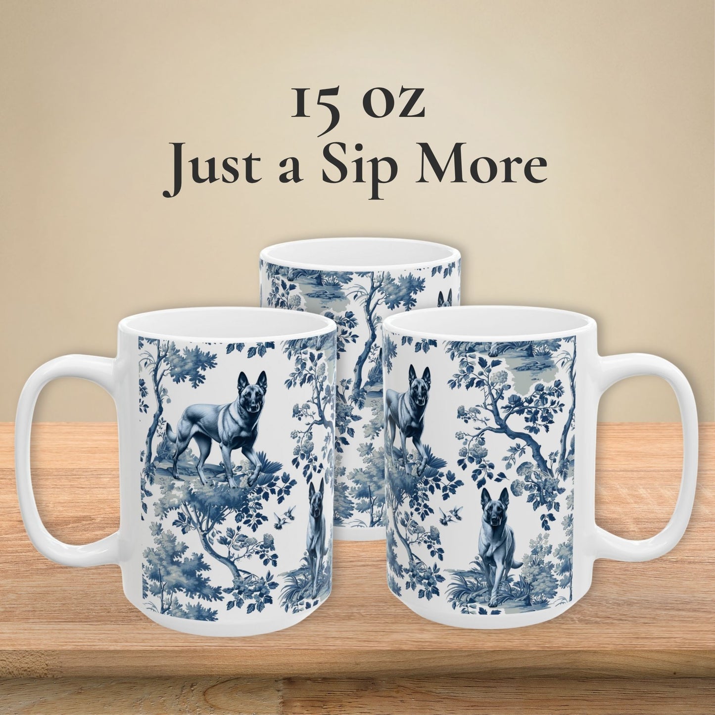 Belgian Malinois Mug - Toile