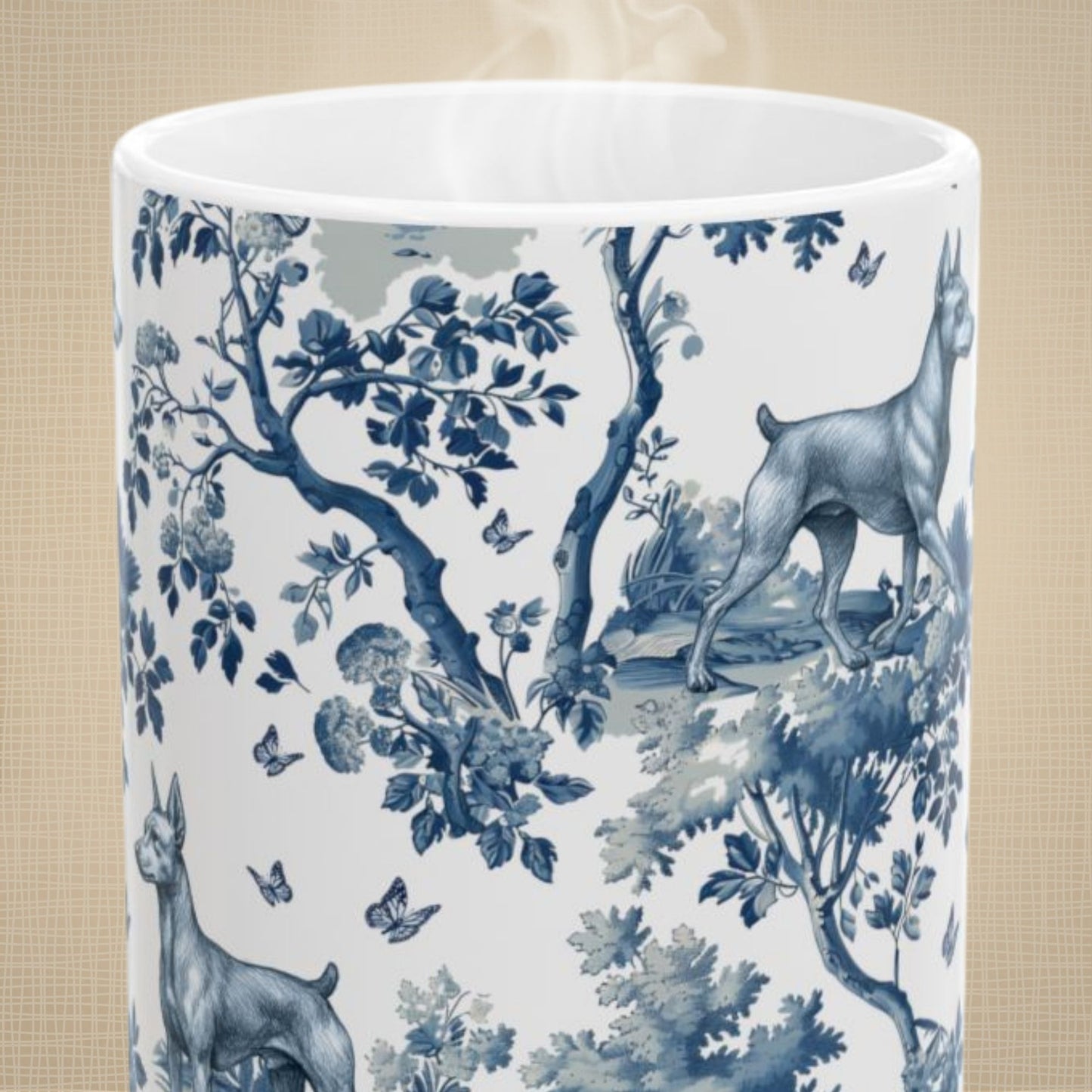Miniature Pinscher Mug - Toile