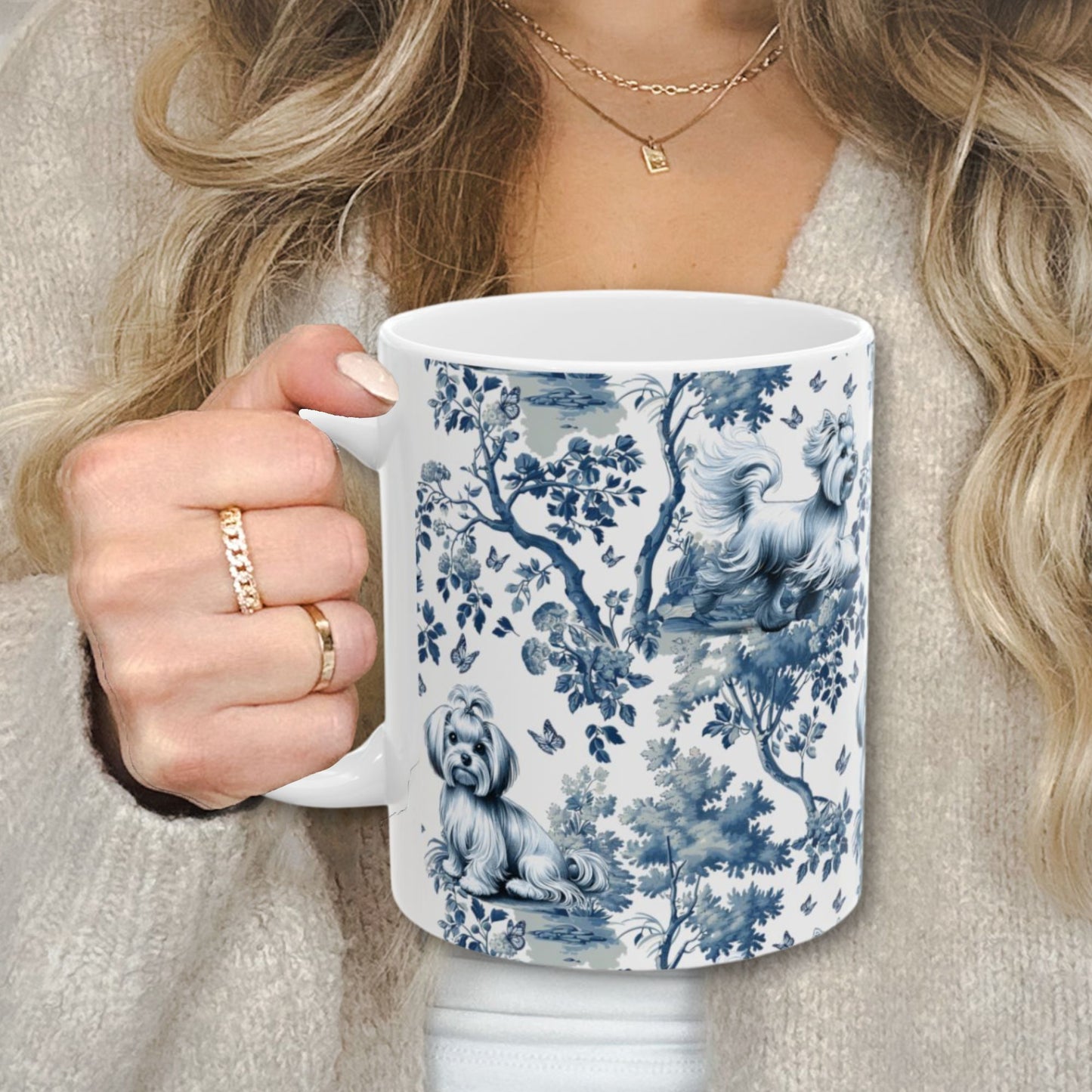 Maltese Mug - Toile