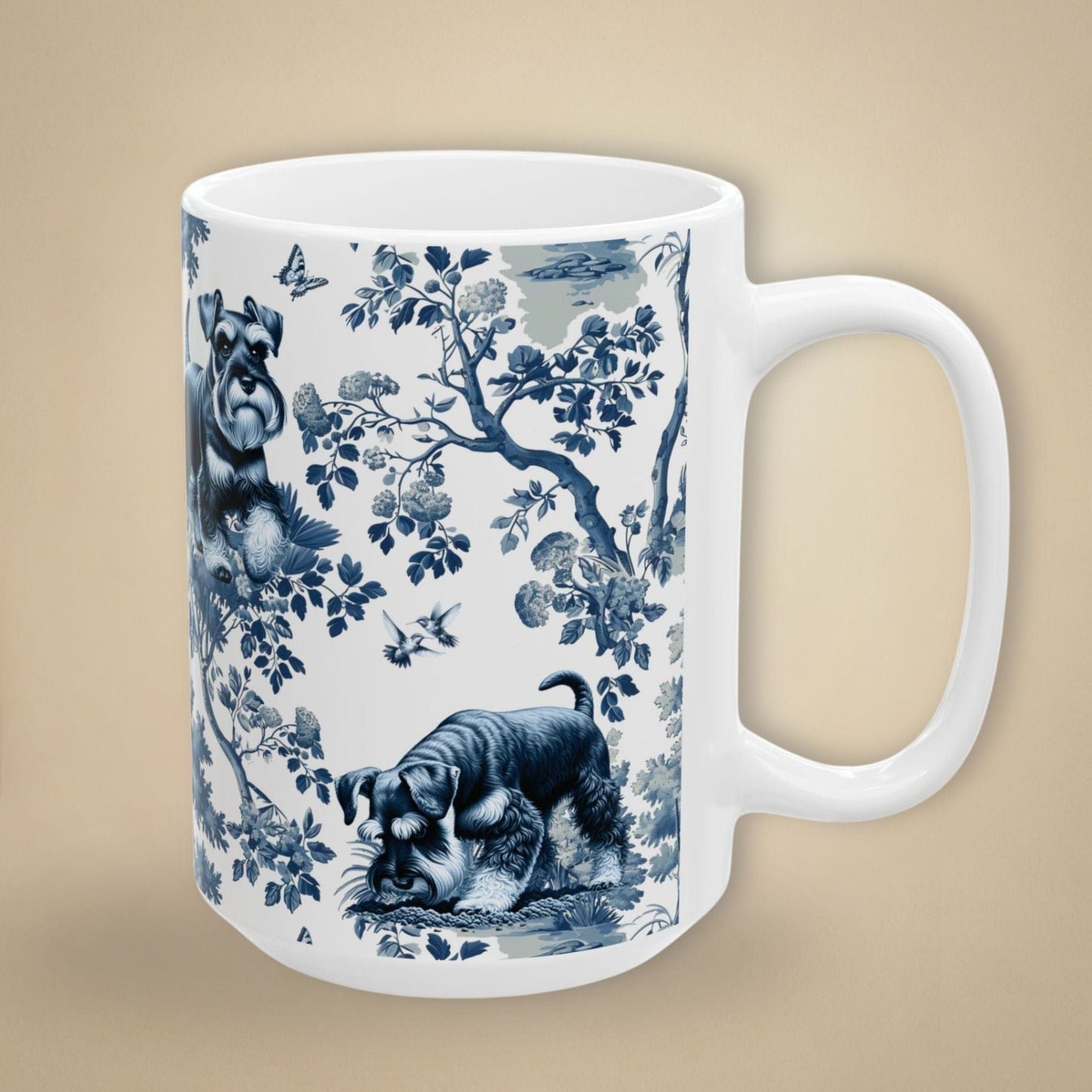 Schnauzer Mug - Toile