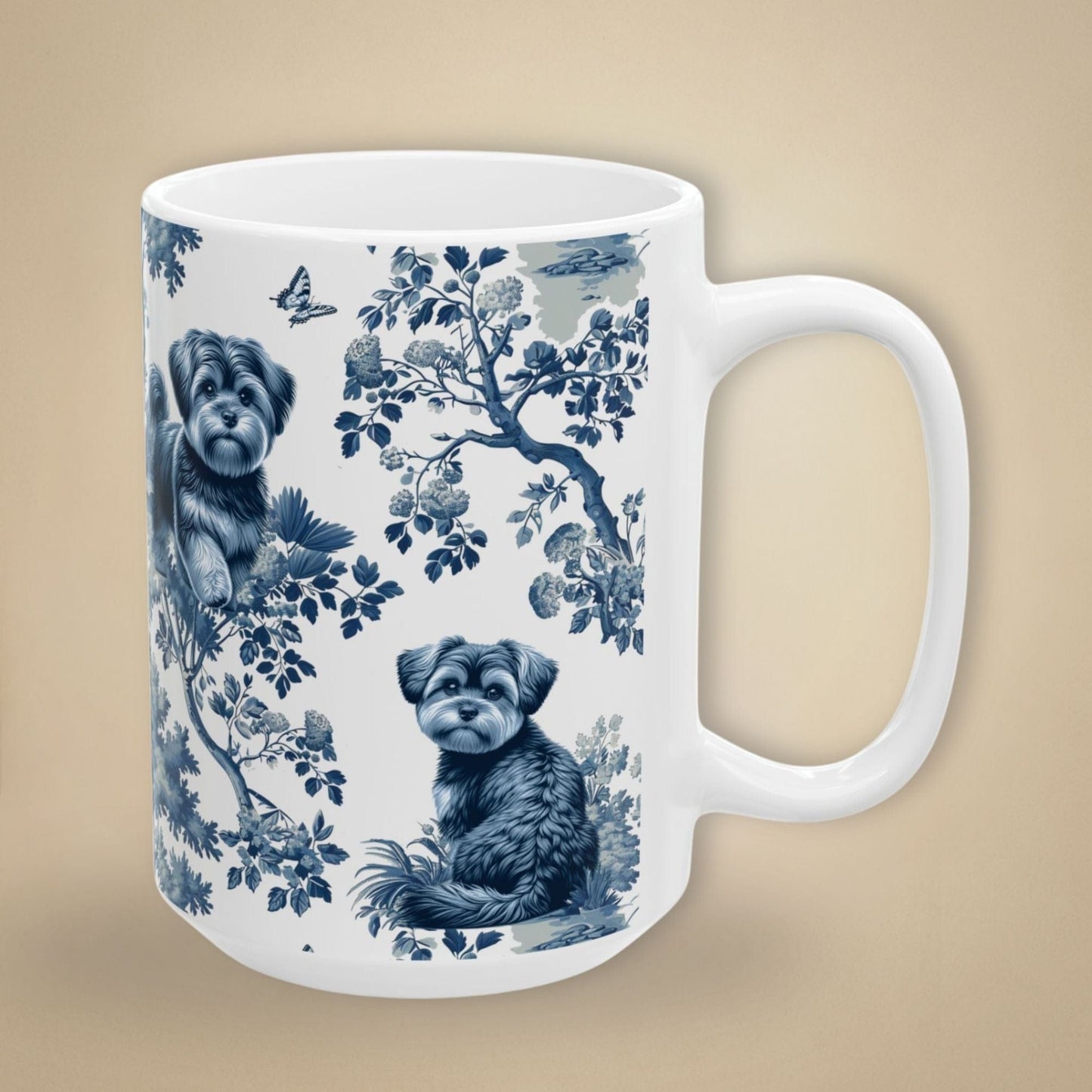 Morkie Mug - Toile