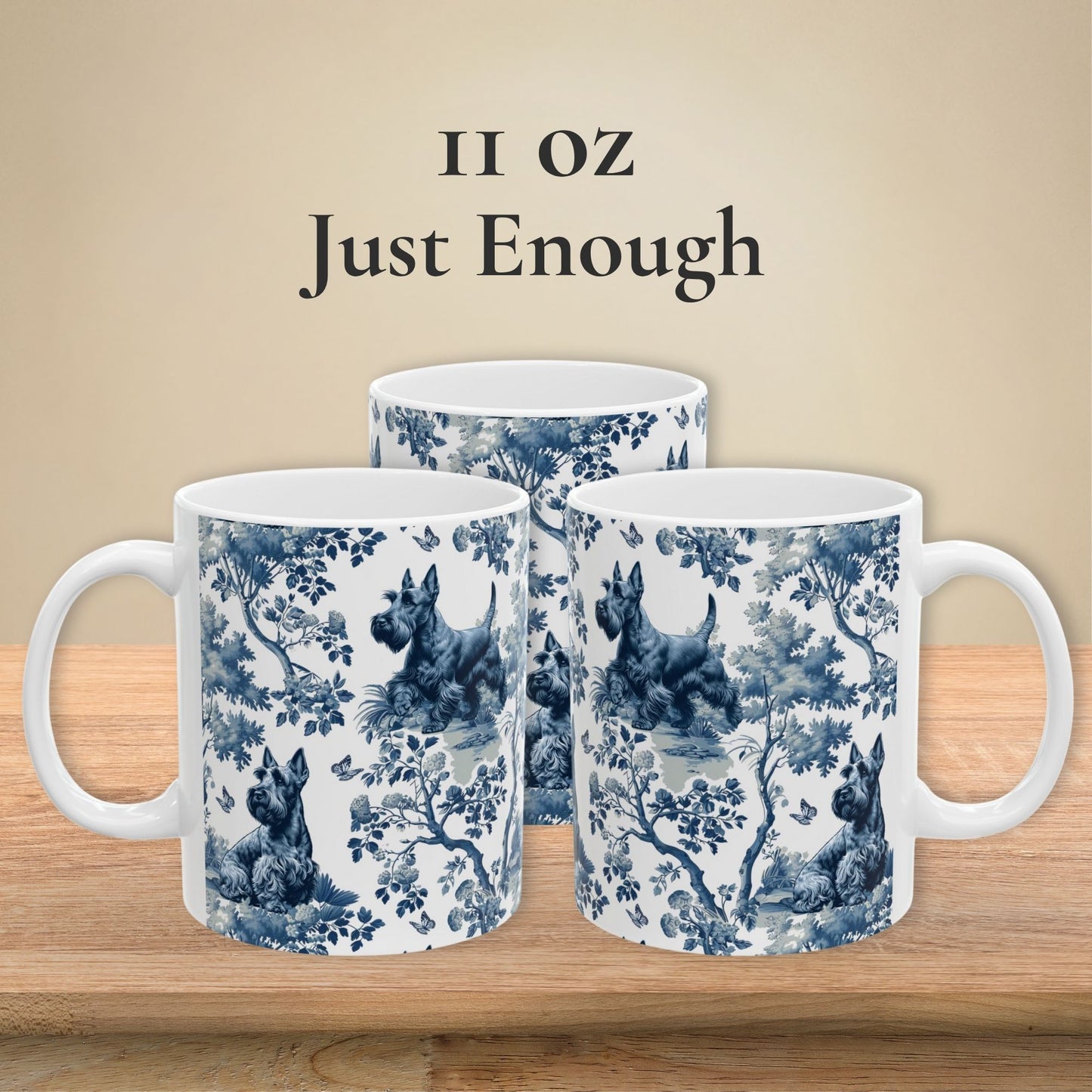 Scottish Terrier Mug - Toile