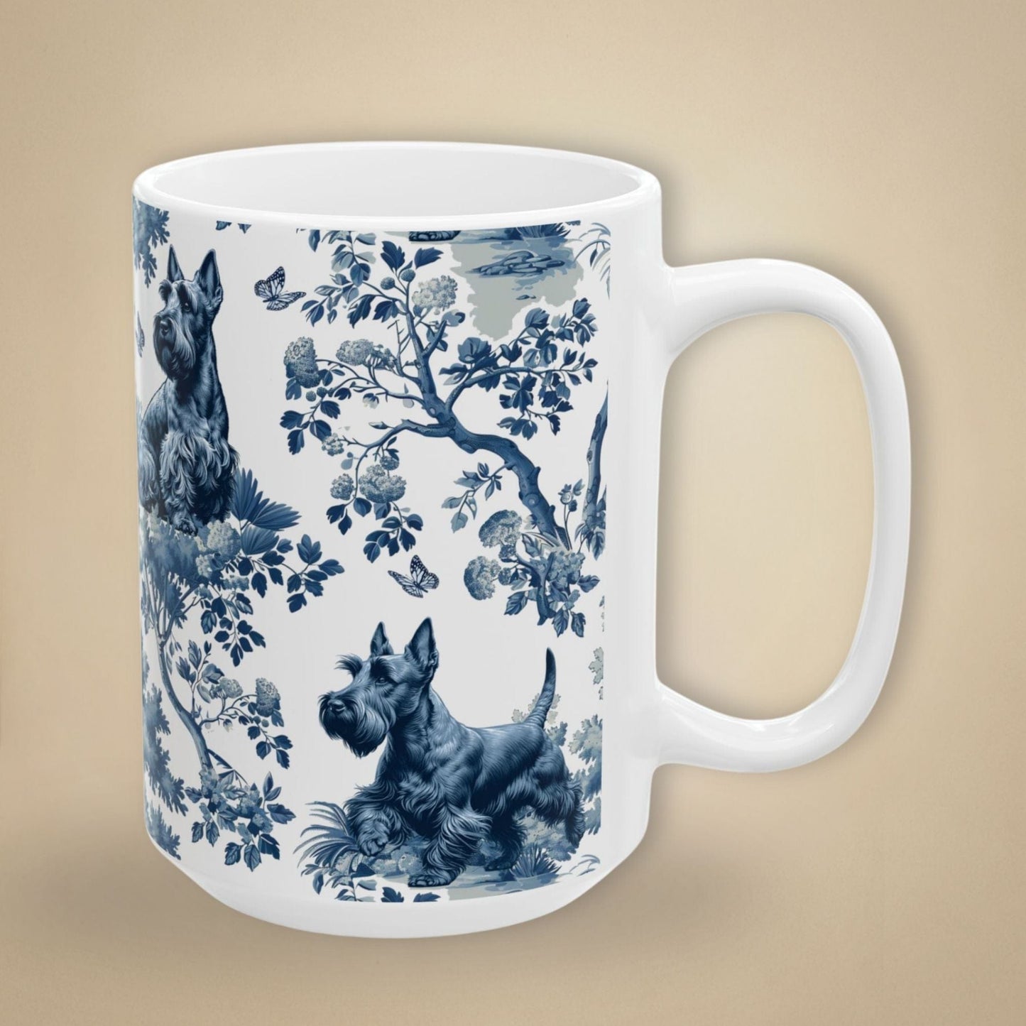 Scottish Terrier Mug - Toile