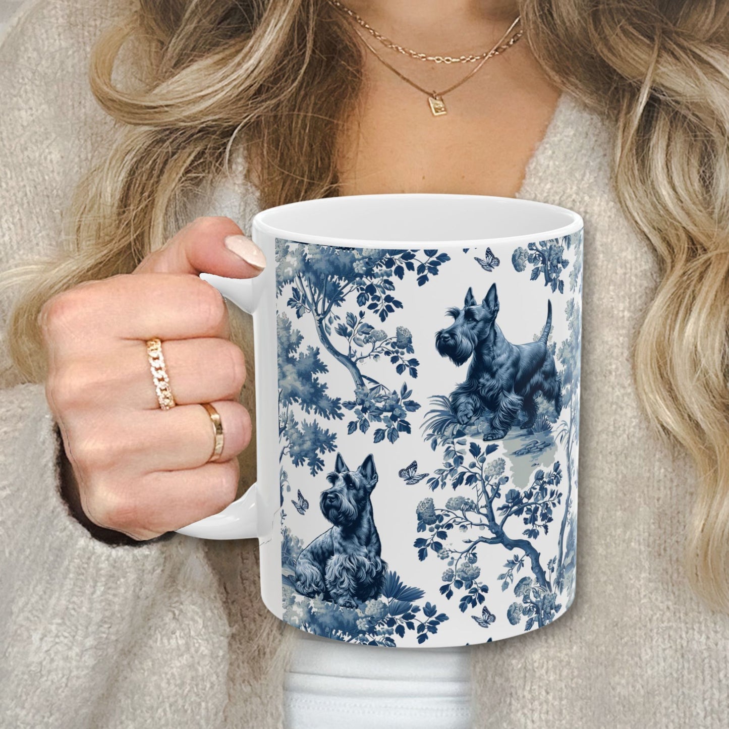 Scottish Terrier Mug - Toile
