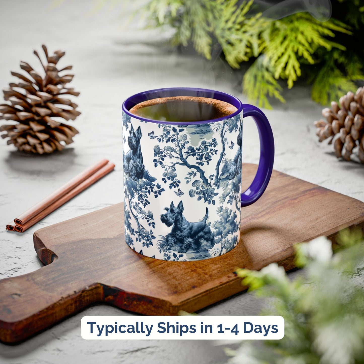 Scottish Terrier Mug - Toile