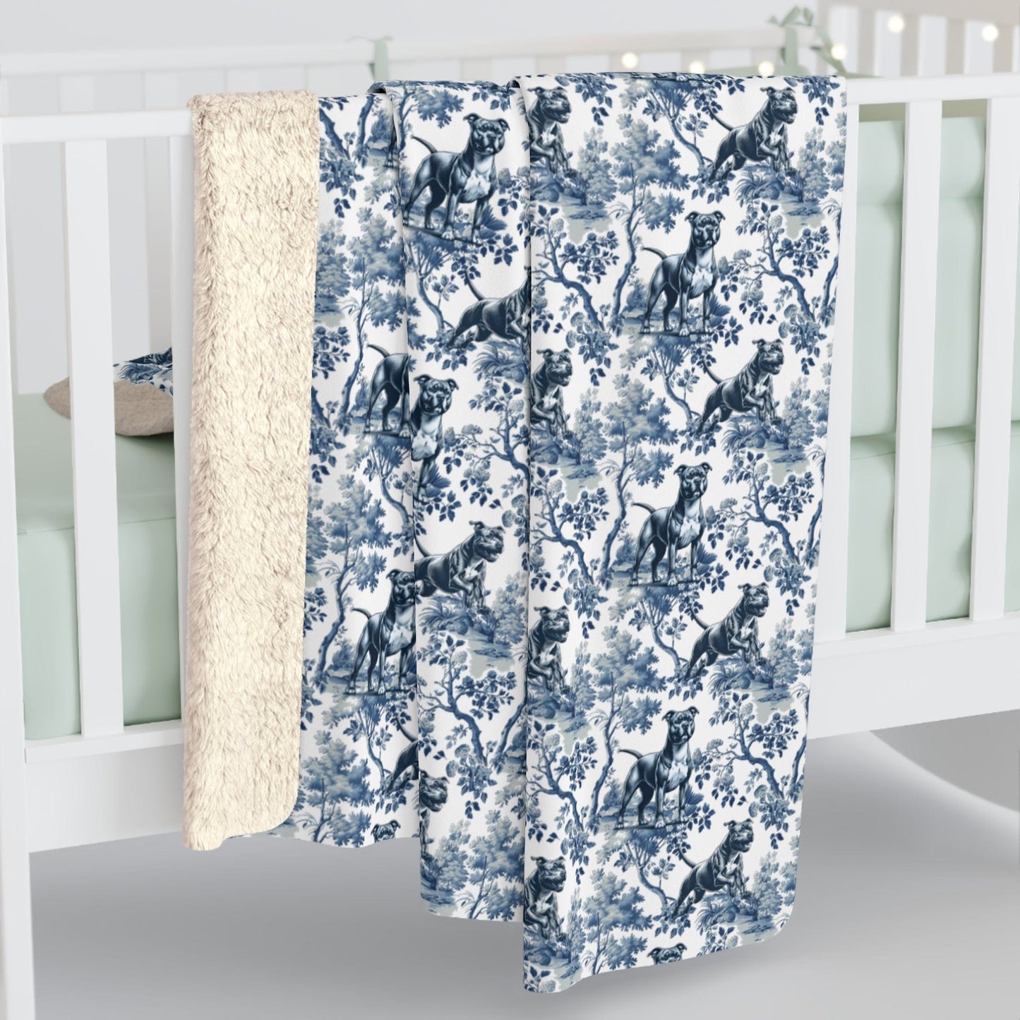 American Staffordshire Terrier Blanket - Toile