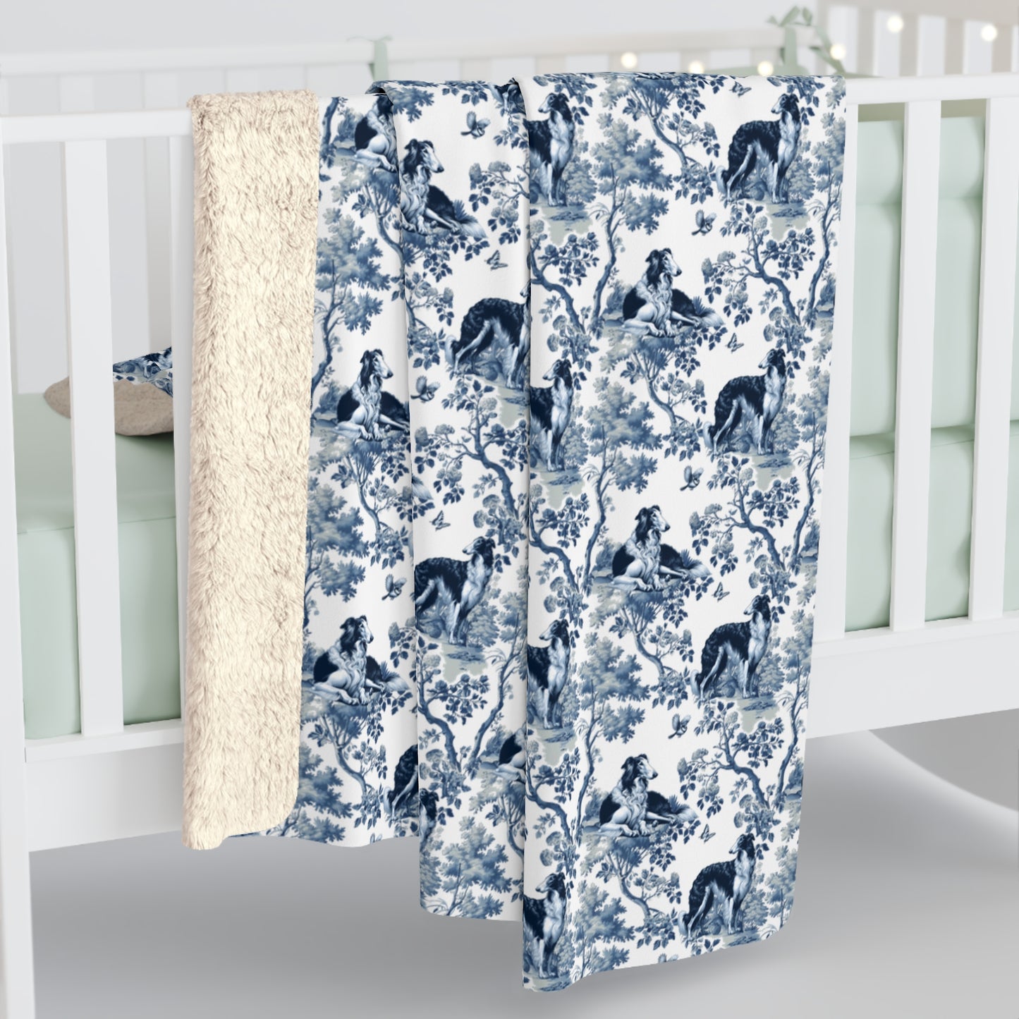 Borzoi Blanket - Toile