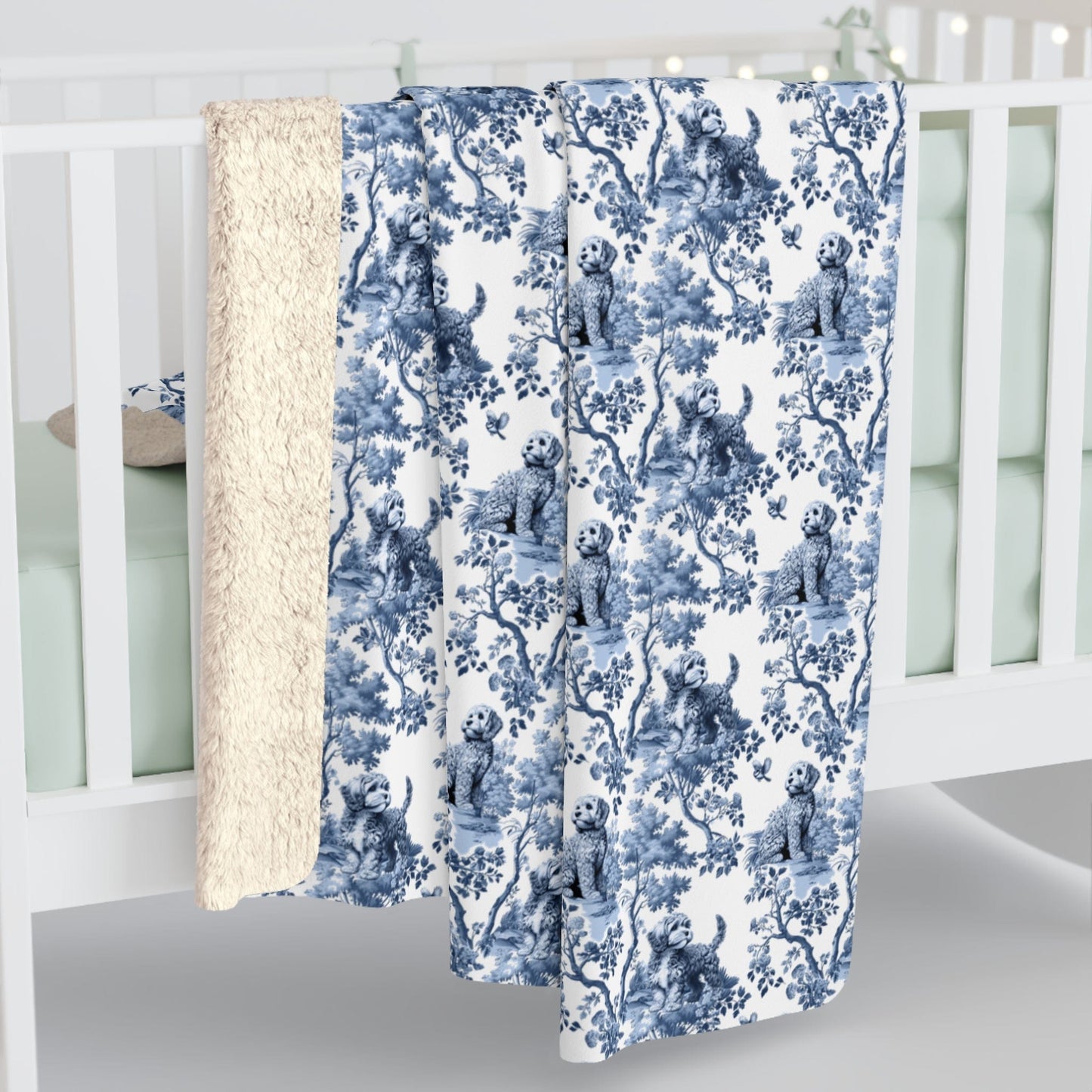 Cavapoo Blanket - Toile