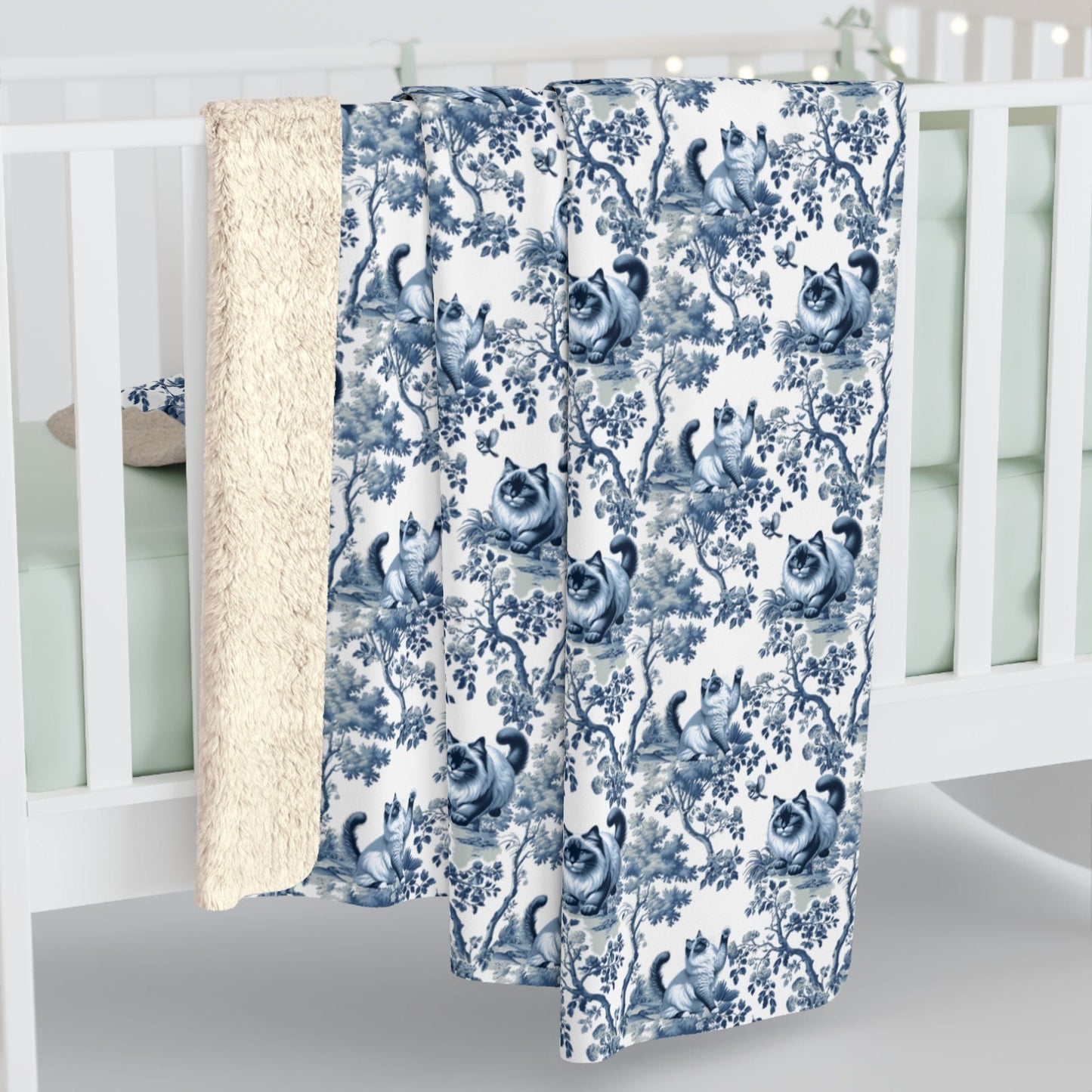 Ragdoll Cat Blanket - Toile