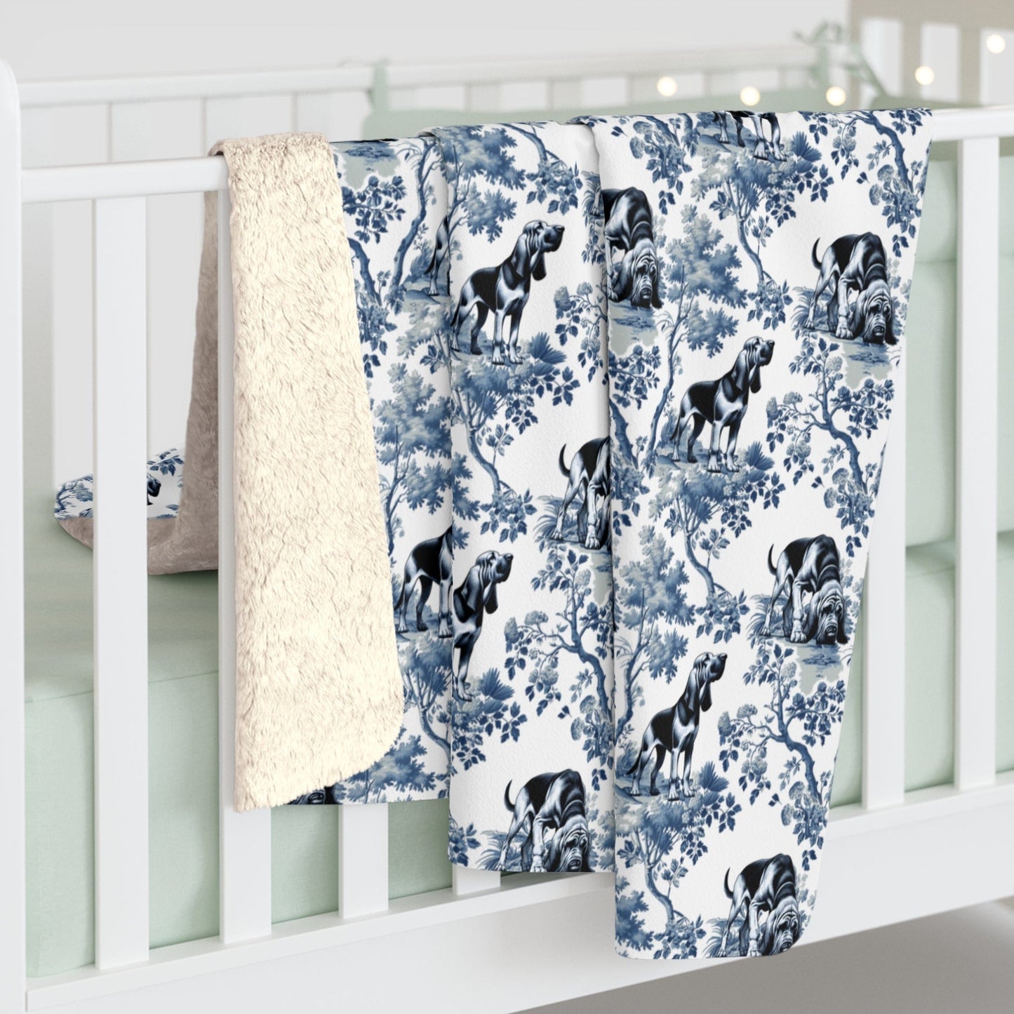 Bloodhound Blanket - Toile