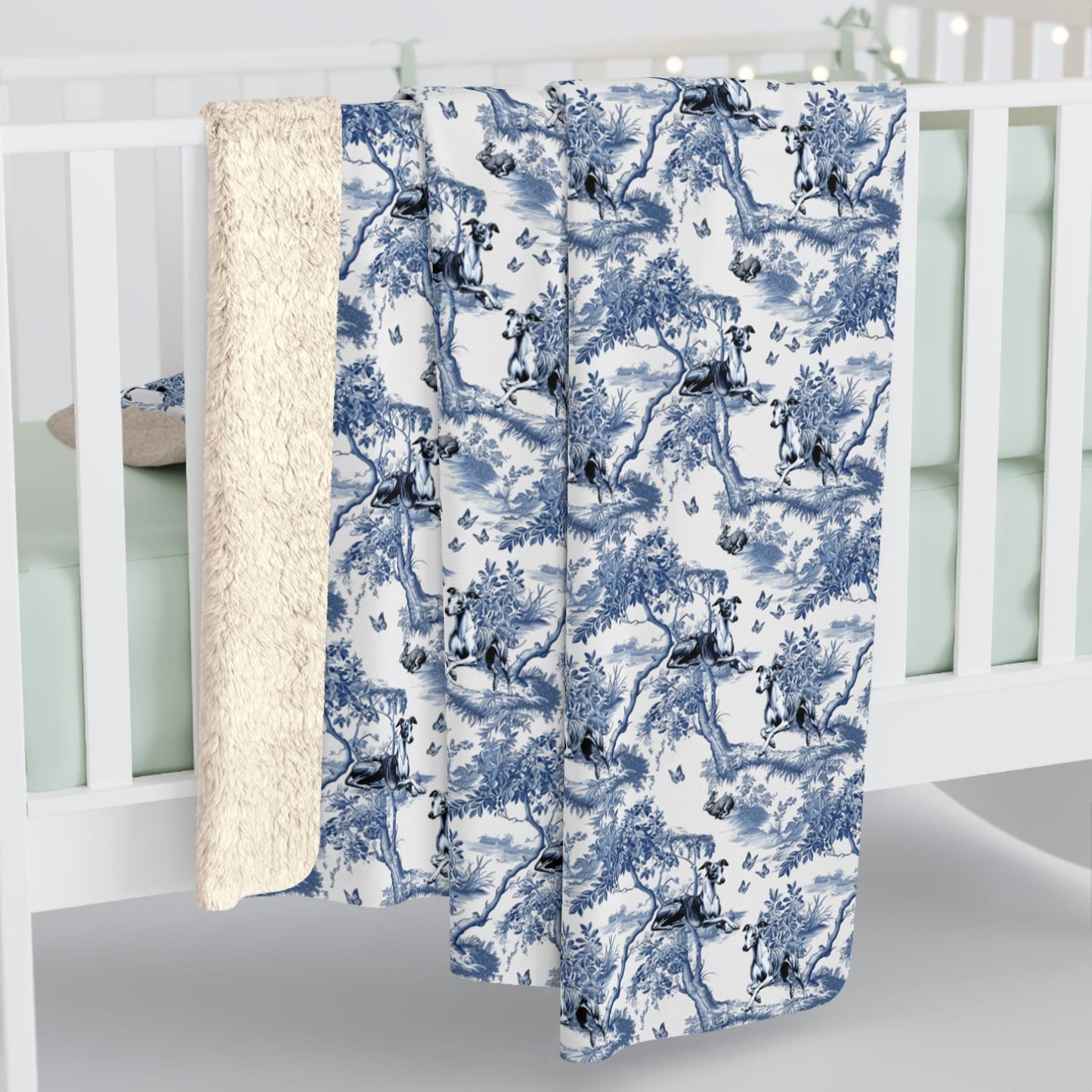 Whippet Blanket - Toile