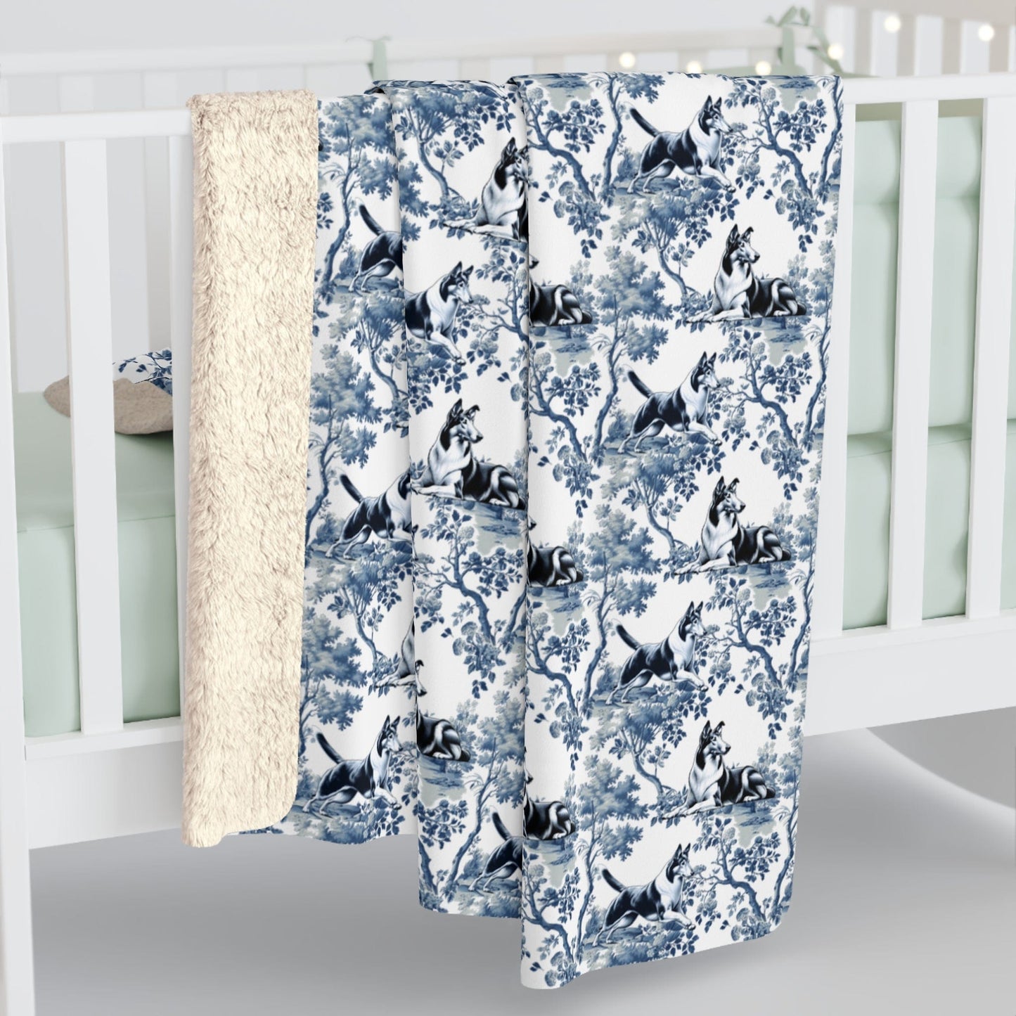 Smooth Collie Blanket - Toile