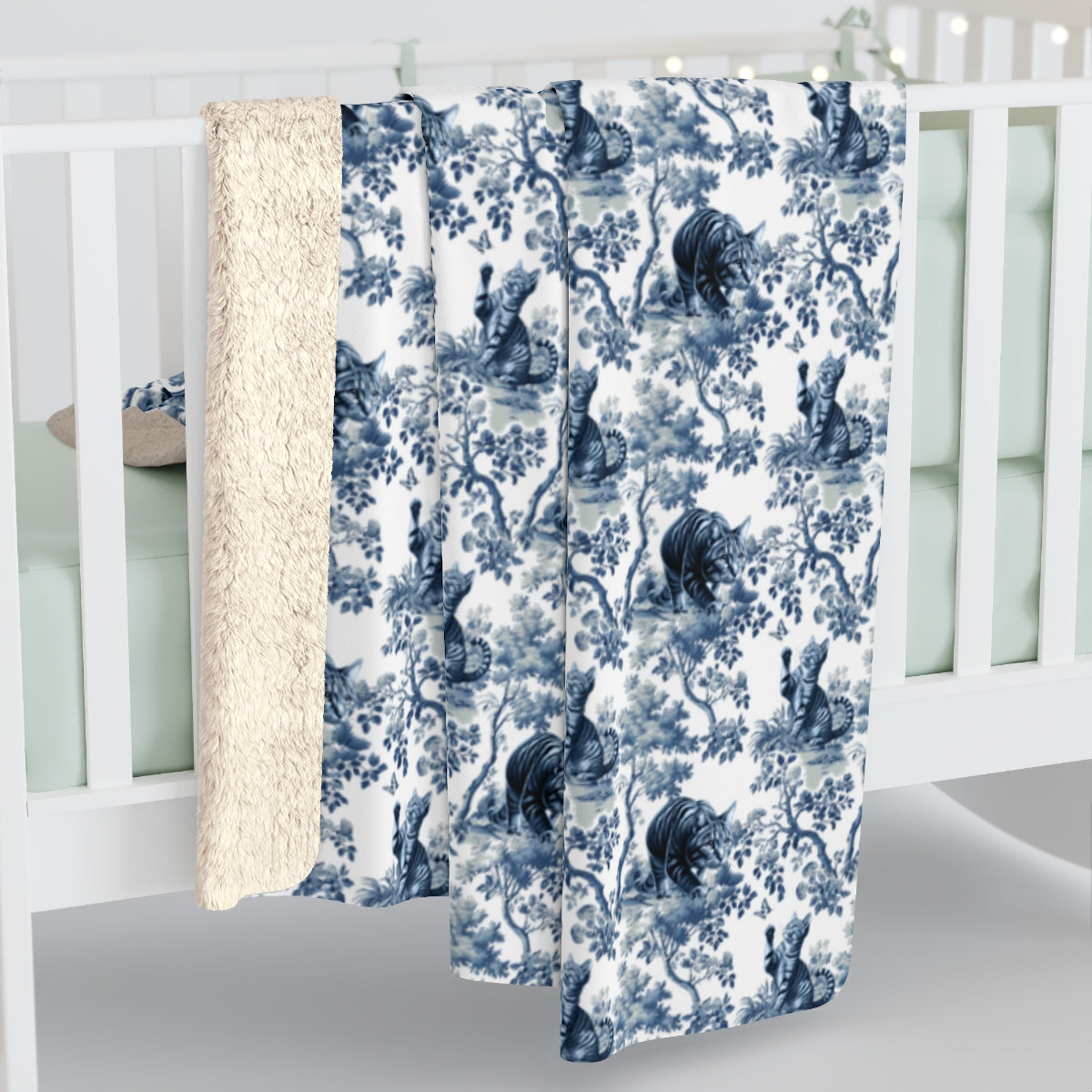 Tabby Cat Blanket - Toile