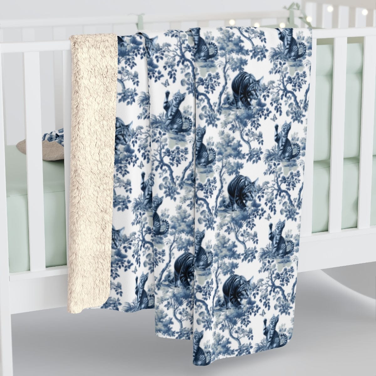 Tabby Cat Blanket - Toile