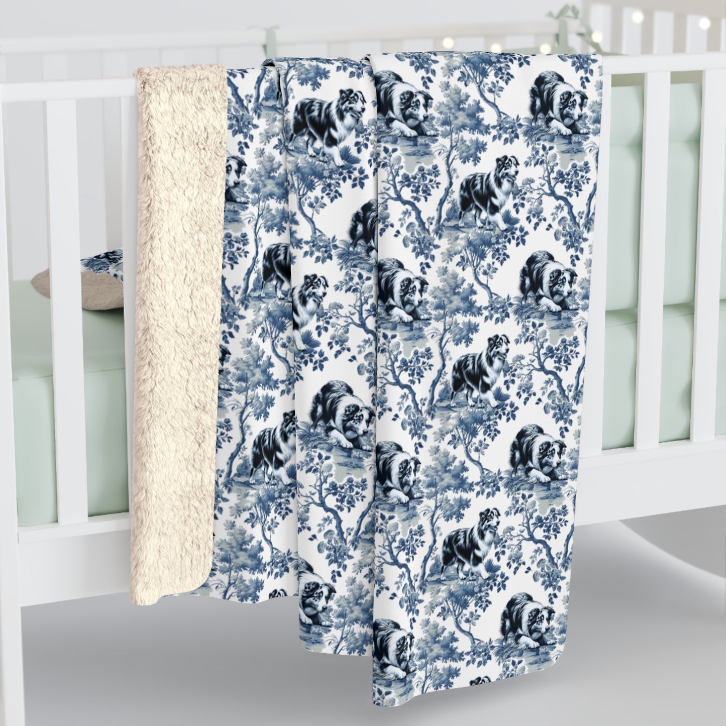 Australian Shepherd Blanket - Toile