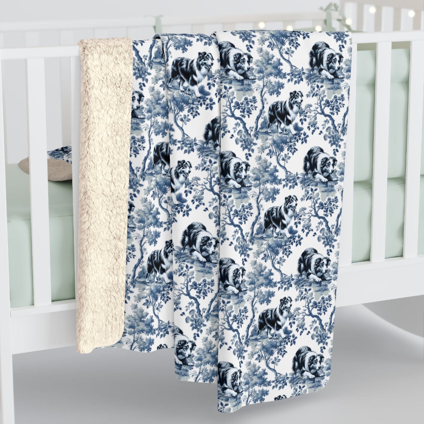 Australian Shepherd Blanket - Toile