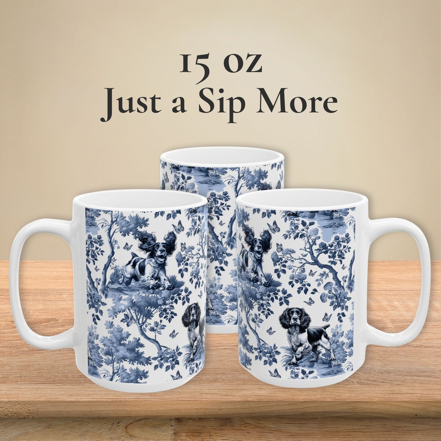 English Springer Spaniel Mug - Toile