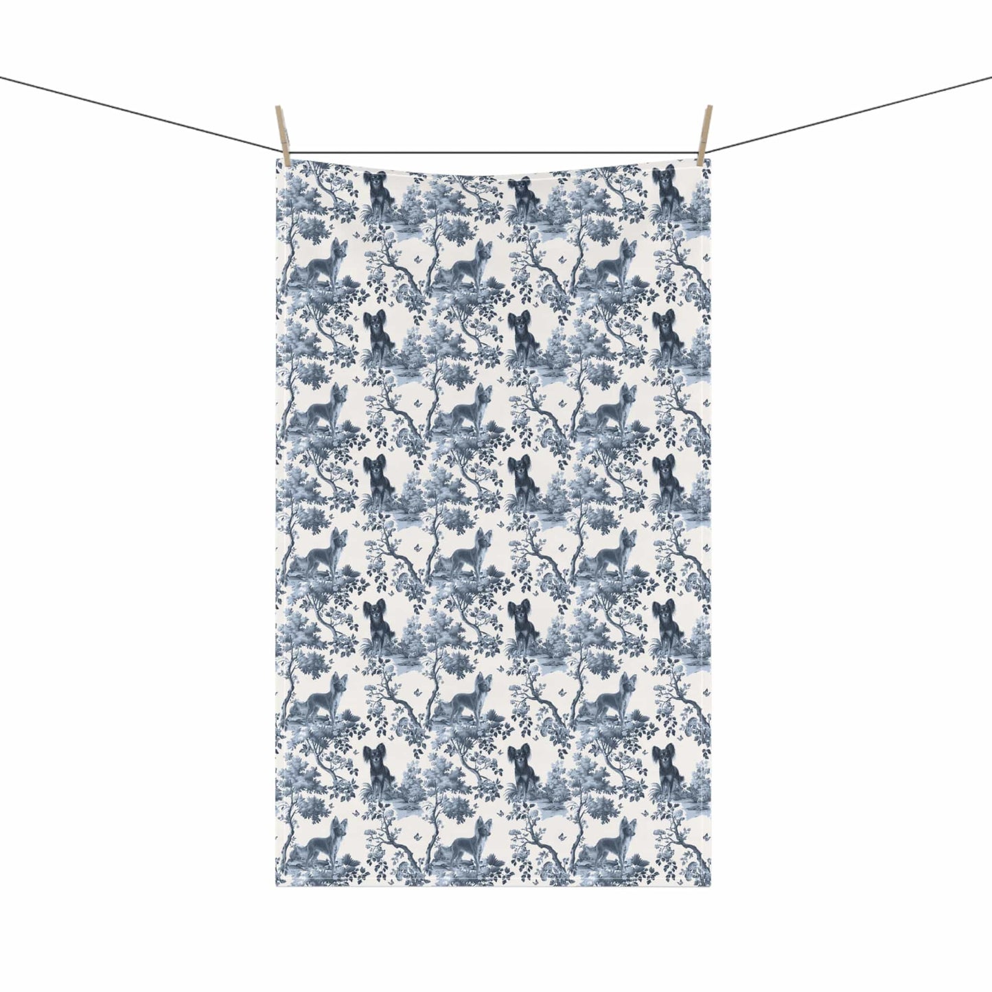 Russian Toy · Garden Toile Tea Towel