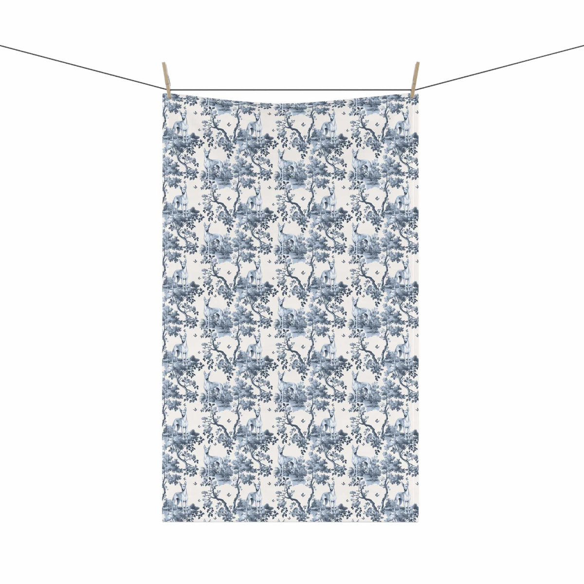 Pharaoh Hound · Garden Toile Tea Towel