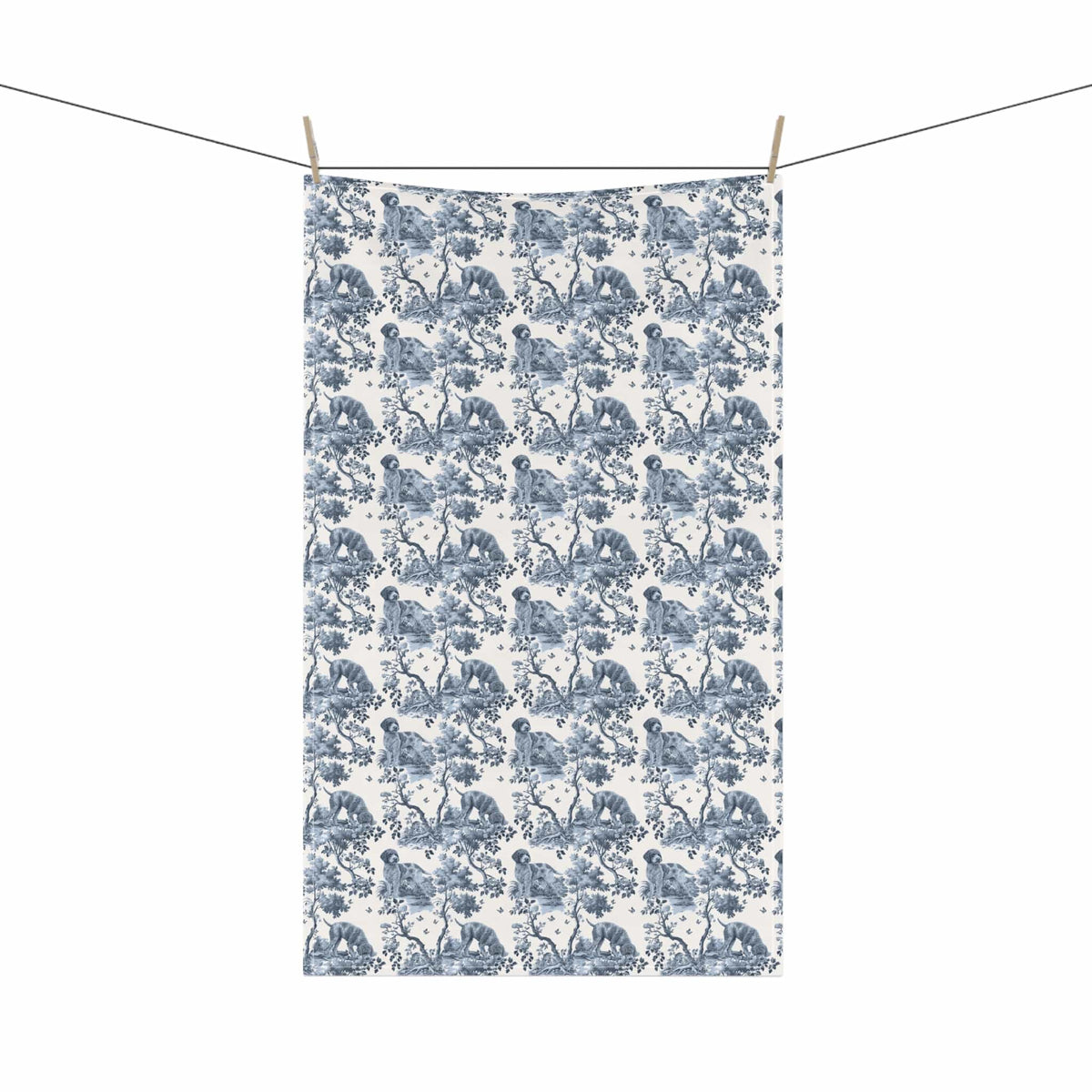 Lagotto Romagnolo · Garden Toile Tea Towel