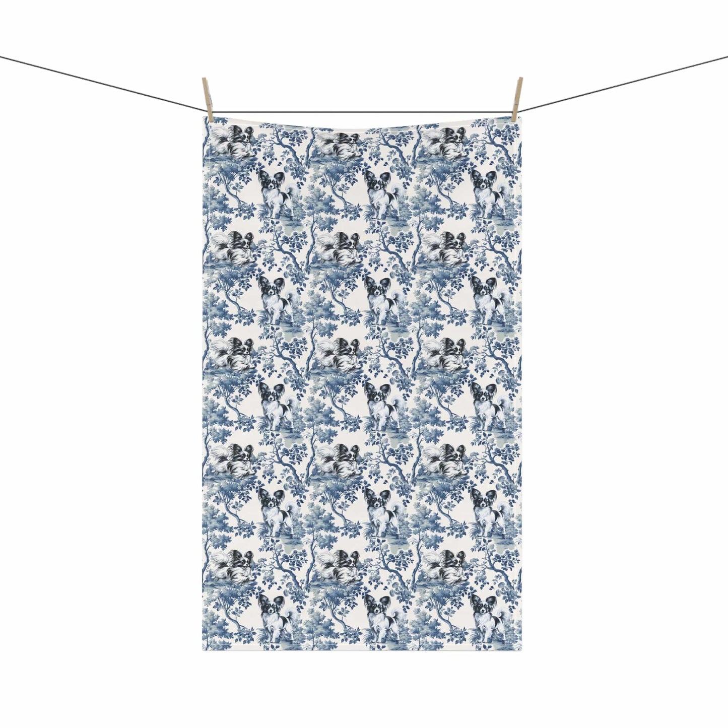 Papillon ยท Garden Toile Tea Towel