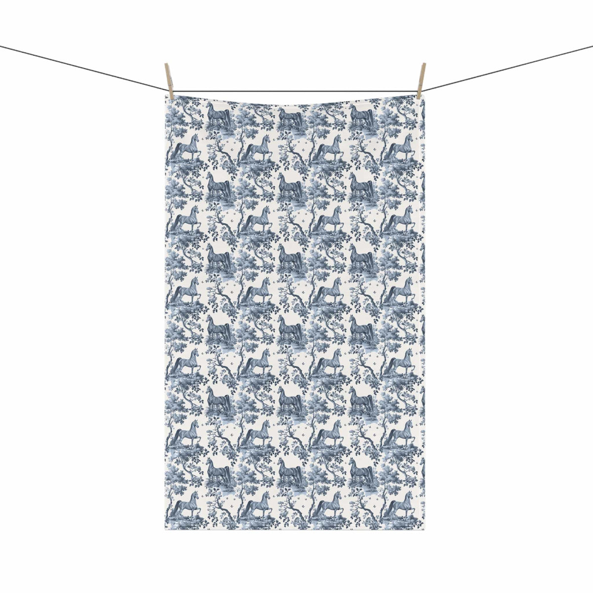 Saddlebred Horse · Garden Toile Tea Towel