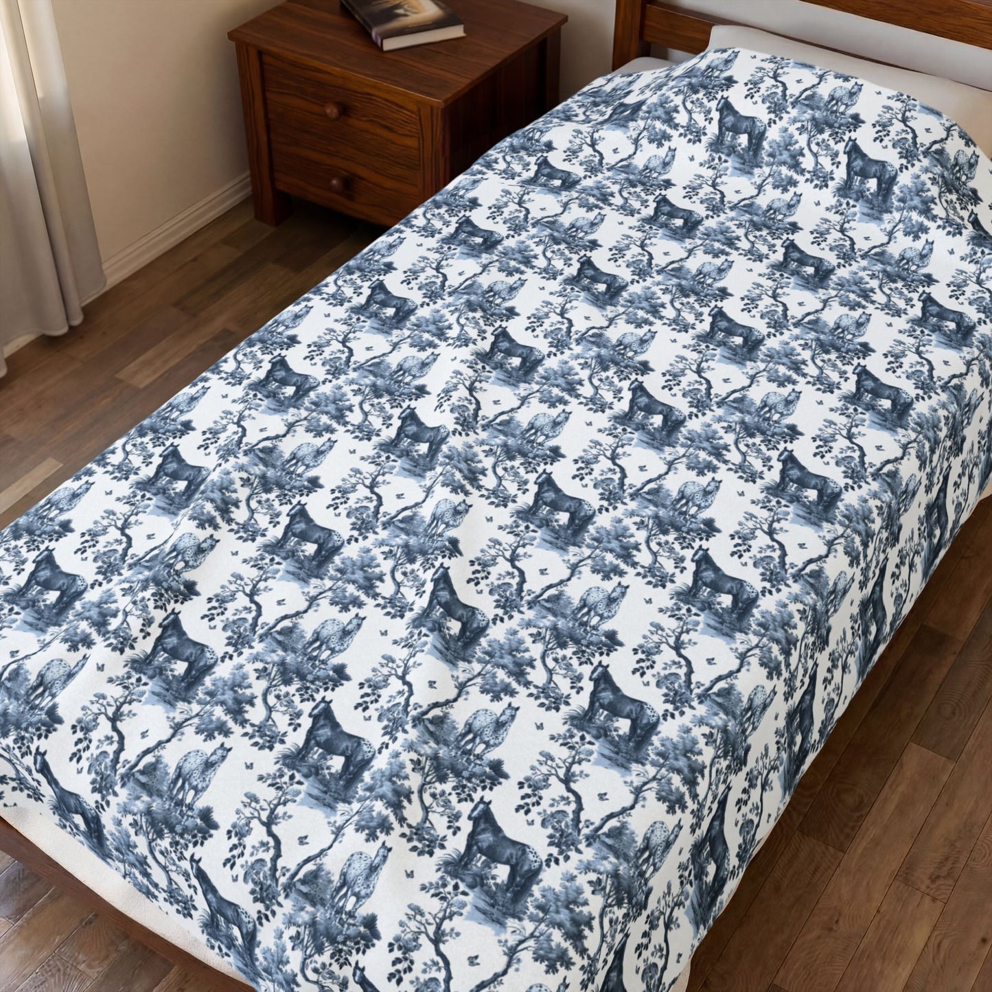 Appaloosa Horse Blanket - Toile Pattern