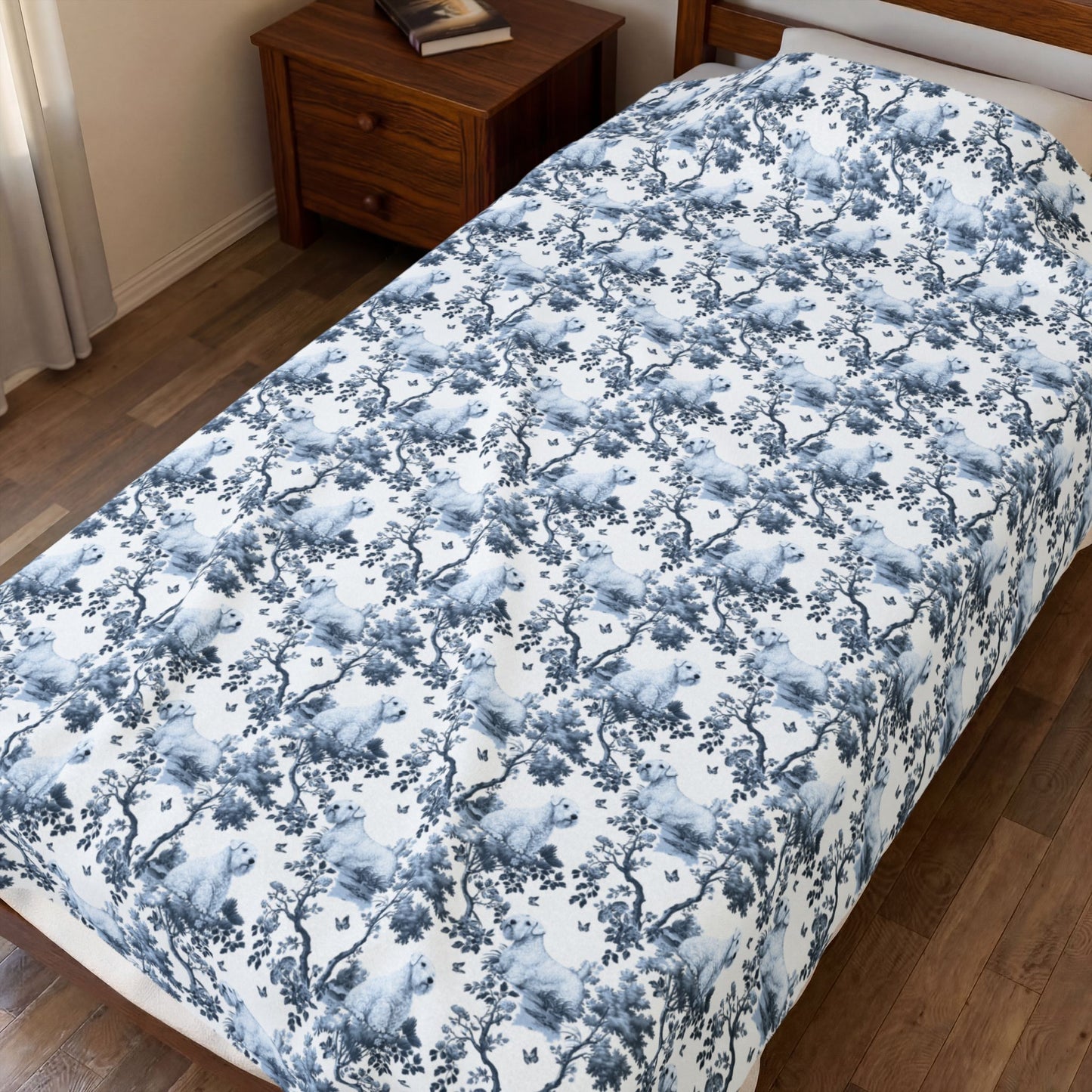 Sealyham Terrier Blanket - Toile Pattern