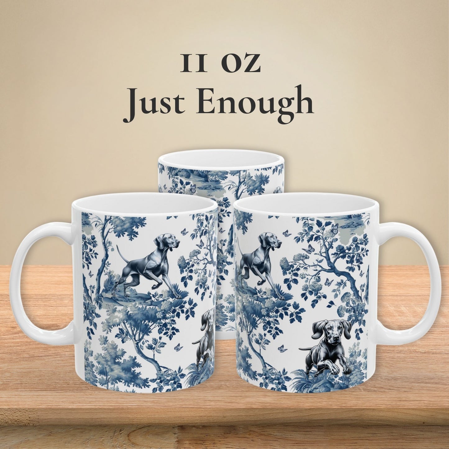 Vizsla Mug - Toile