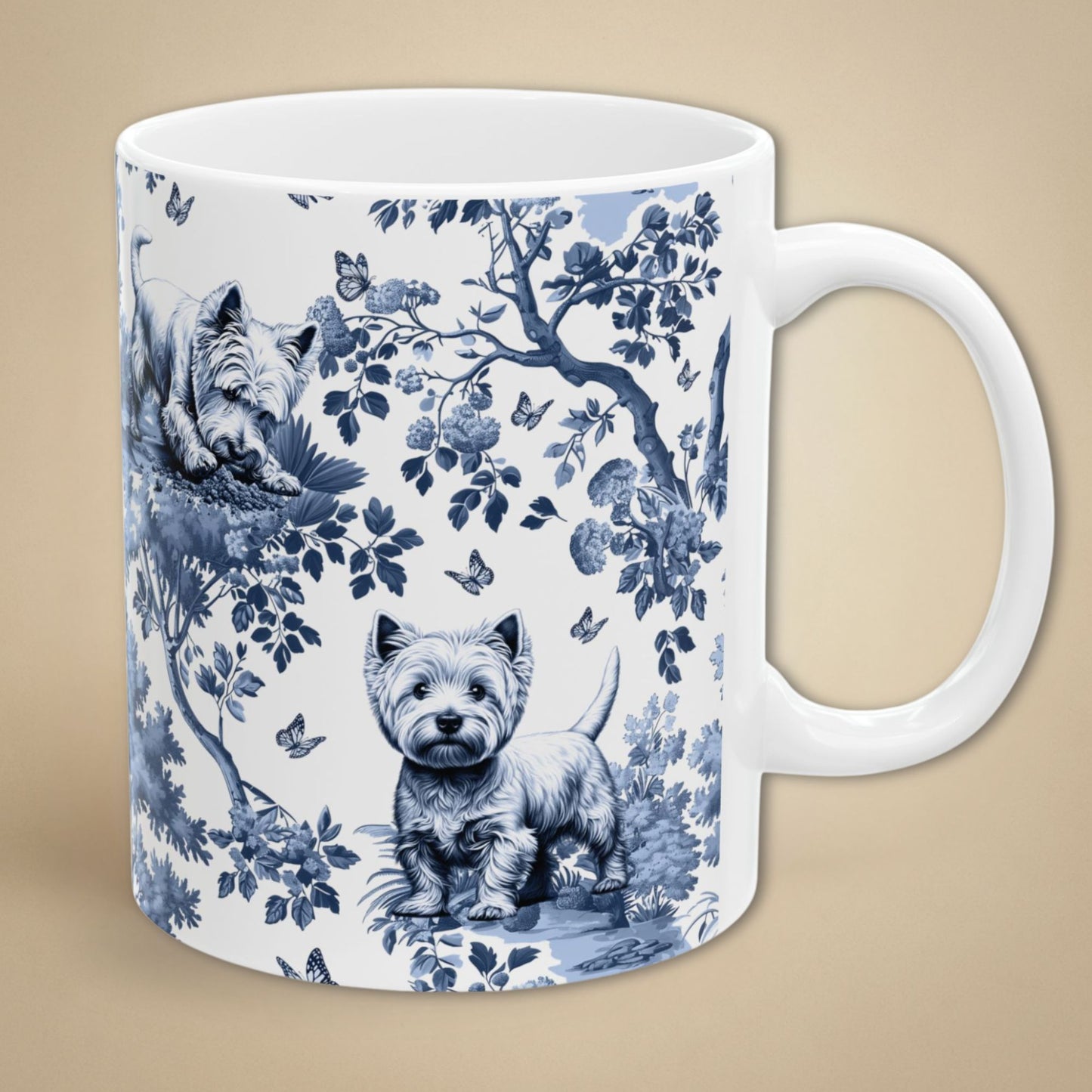 West Highland Terrier Mug - Toile