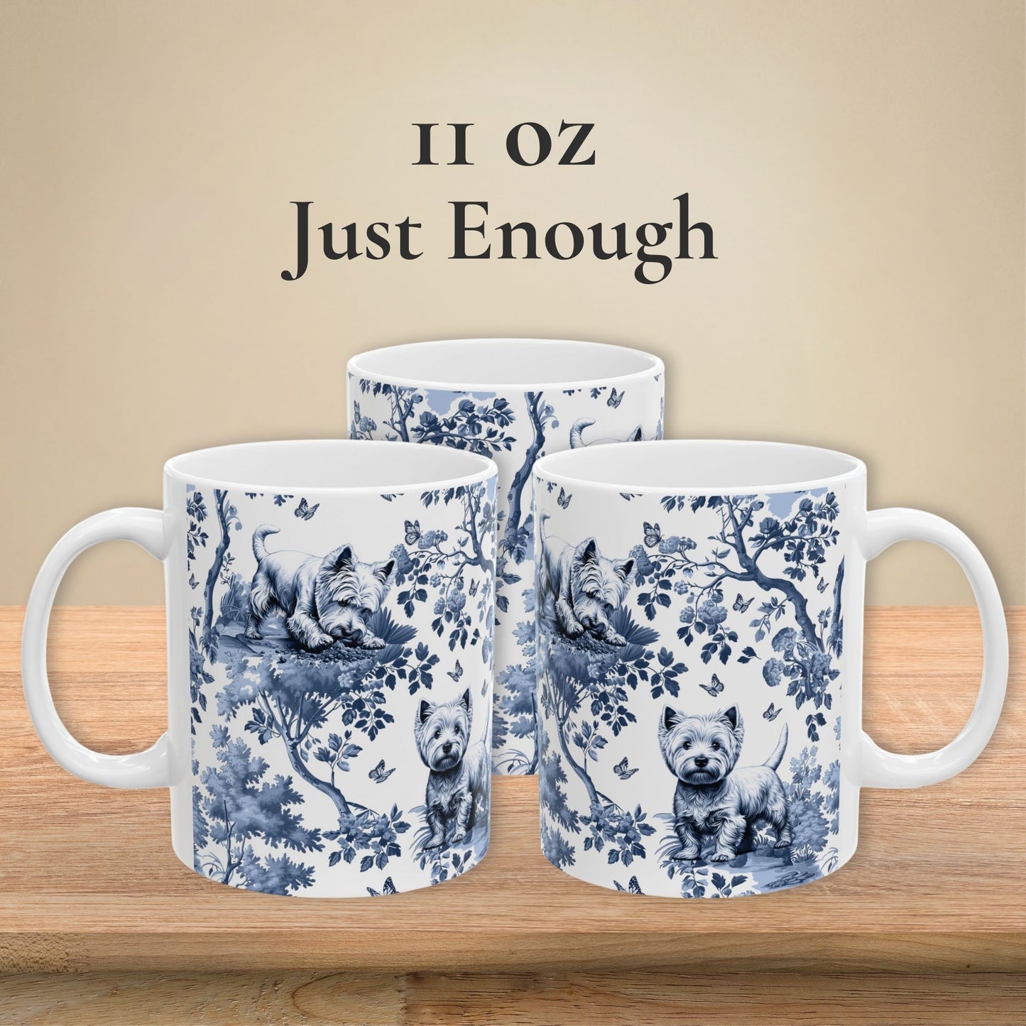 West Highland Terrier Mug - Toile