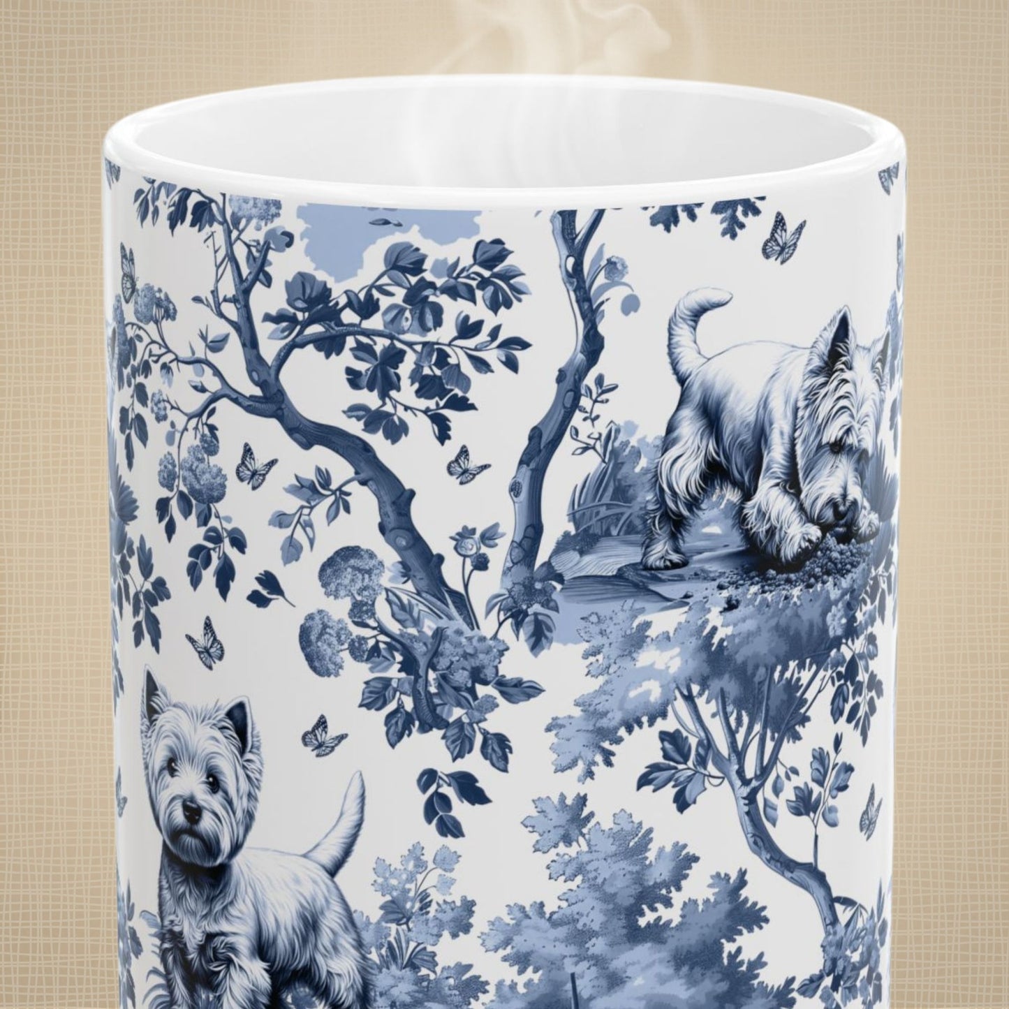 West Highland Terrier Mug - Toile