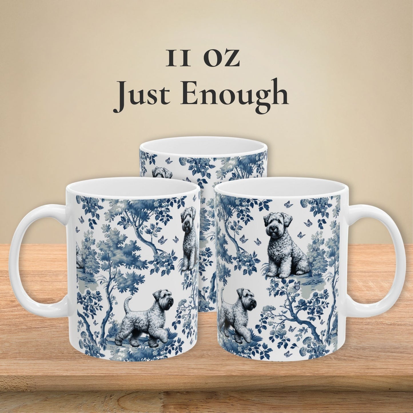 Wheaten Terrier Mug - Toile