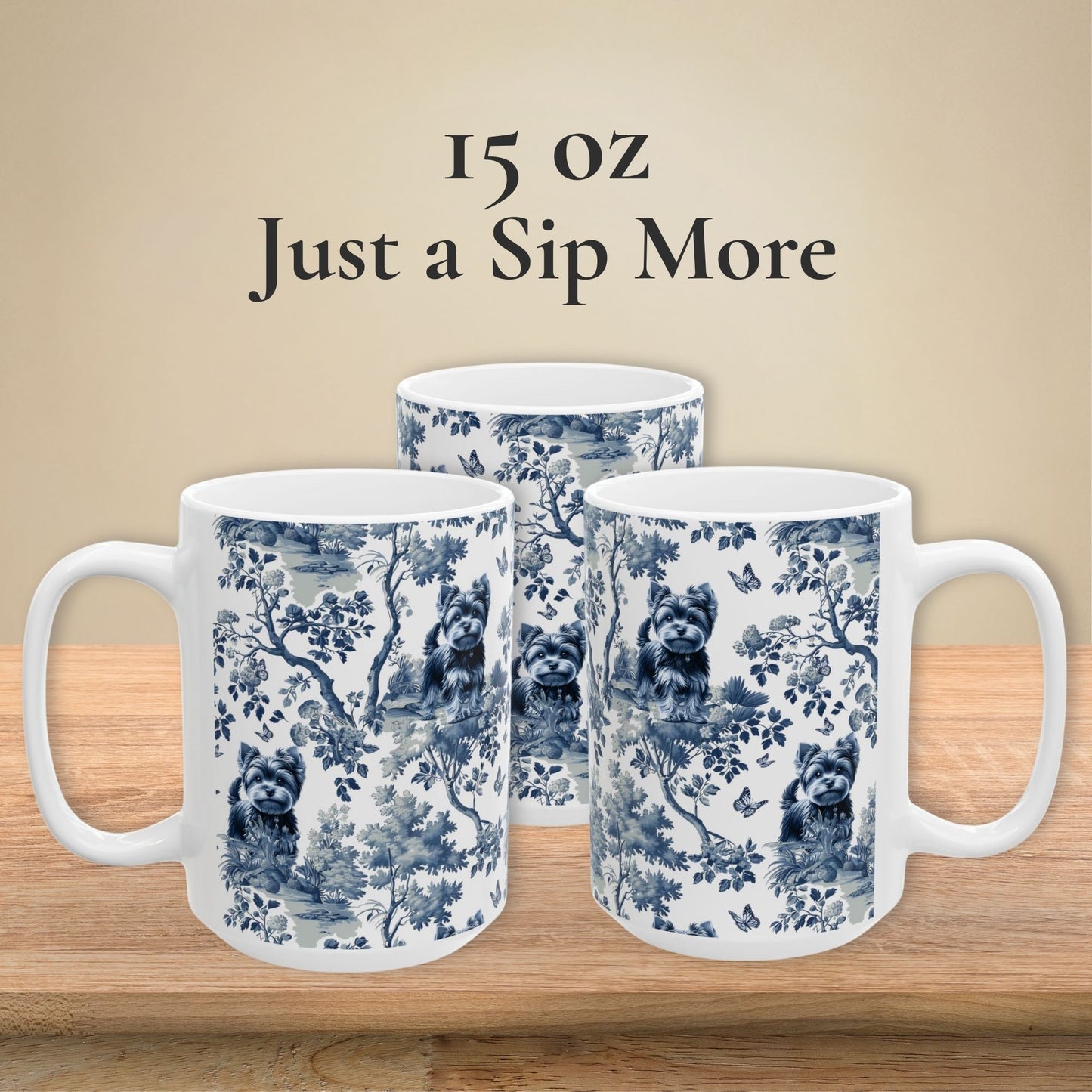 Yorkshire Terrier Mug - Toile