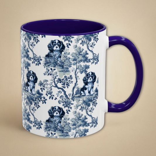 Cavalier King Charles Spaniel toile mug, Cavalier gifts