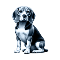 Beagle toile