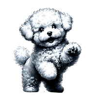 Bichon Frise toile