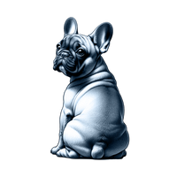 French Bulldog toile