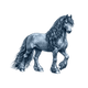 Friesian Horse toile