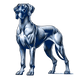 Great Dane toile