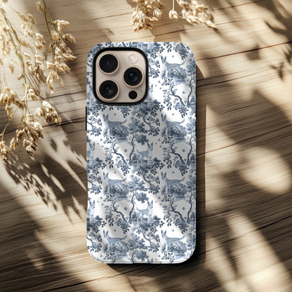 Portuguese Pondengo Phone Case - Toile Pattern