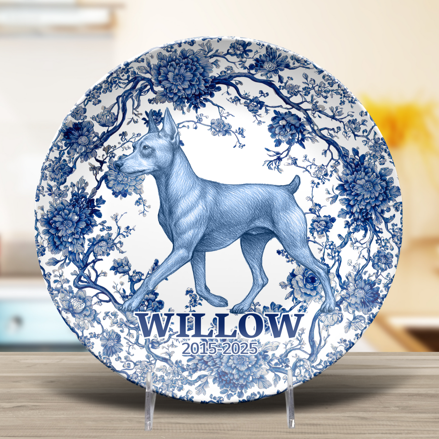 Miniature Pincher - Personalized Plate