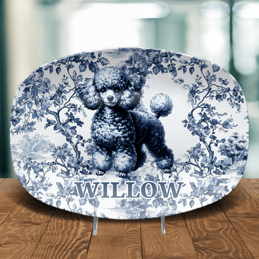 Poodle - Miniature - Serving Platter