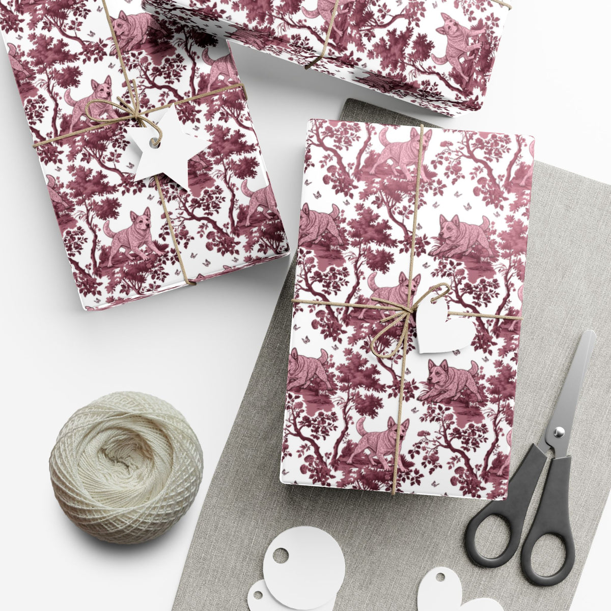 Australian Cattle Dog Christmas wrapping paper