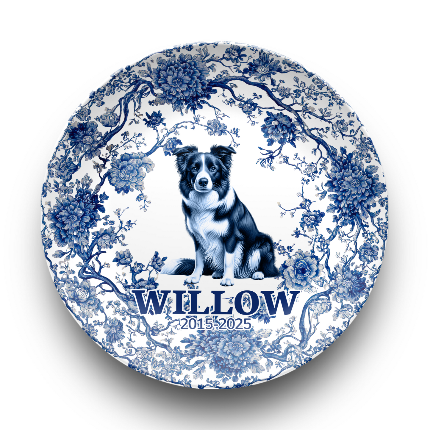 Border Collie - Personalized Plate