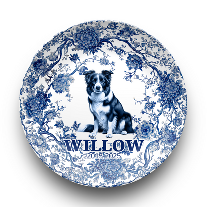 Border Collie - Personalized Plate