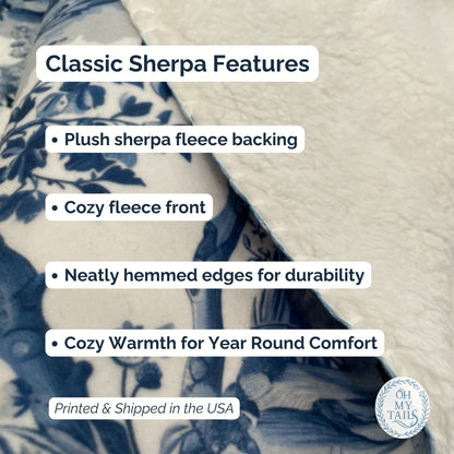 German Shepherd Blanket - Toile