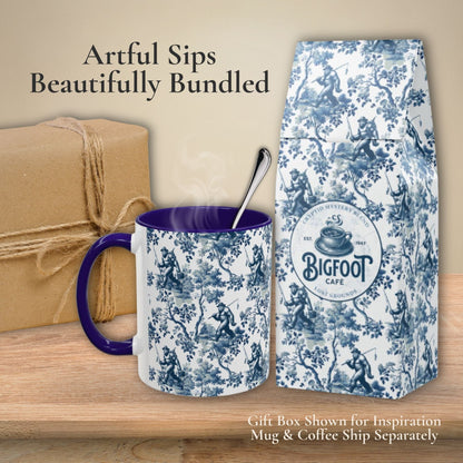 Bigfoot Fishing Mug - Toile