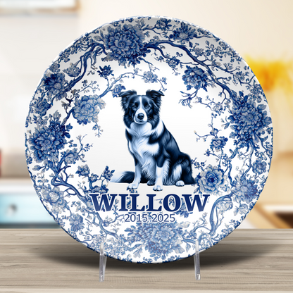 Border Collie - Personalized Plate
